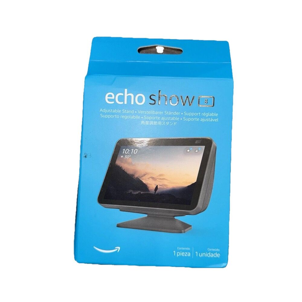 Amazon Adjustable Stand For Echo Show 8 (2nd Gen) - Black